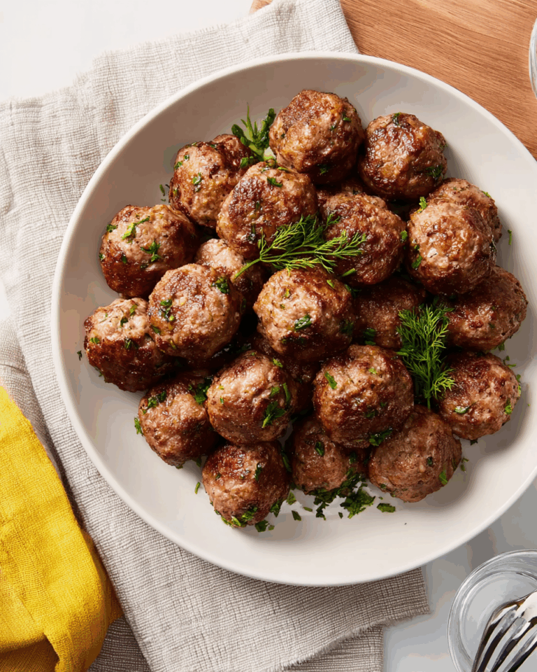 Air-Fryer-Frikadellen – außen knusprig, innen saftig