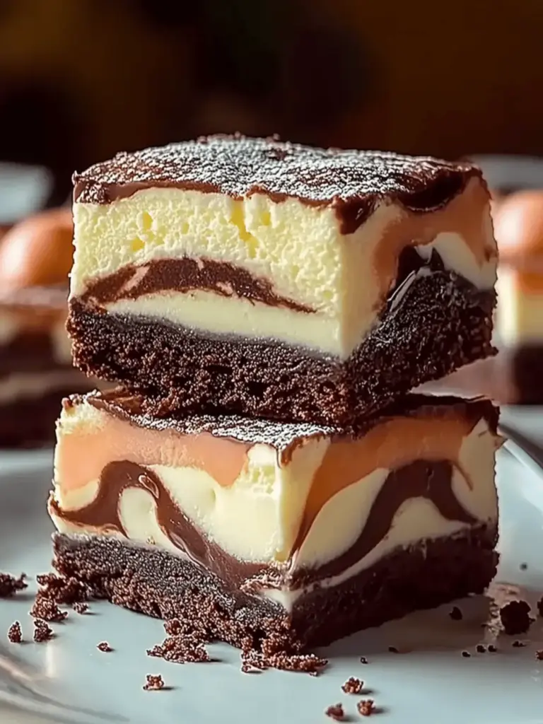Frischkäse-Brownies