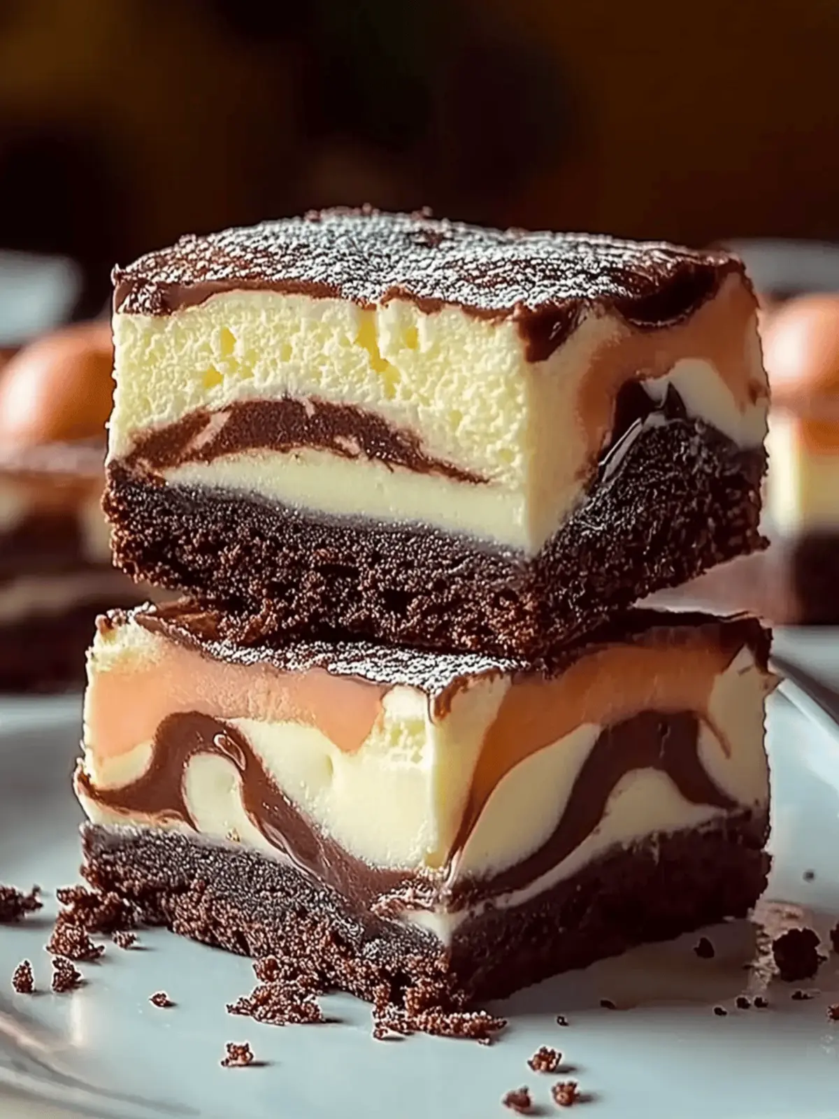 Frischkäse-Brownies