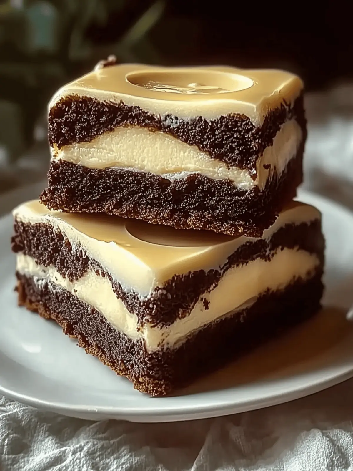 Frischkäse-Brownies