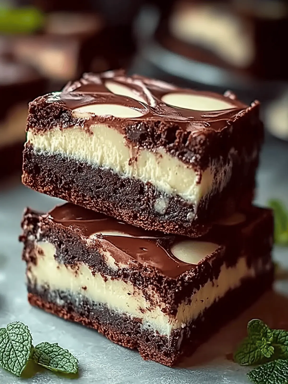 Frischkäse-Brownies