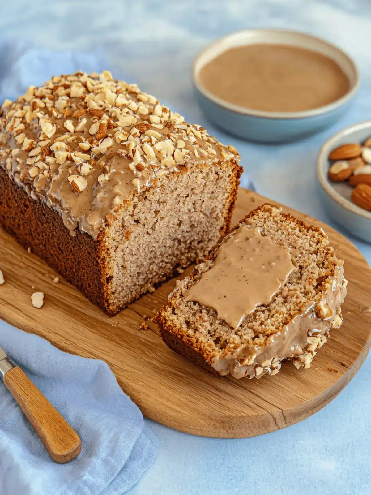 Hazelnut cake from the loaf pan - simple & super juicy