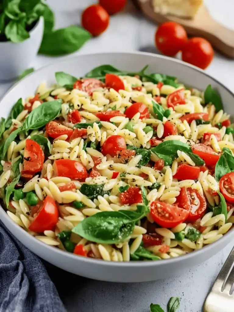 Mediterraner Orzo Salat