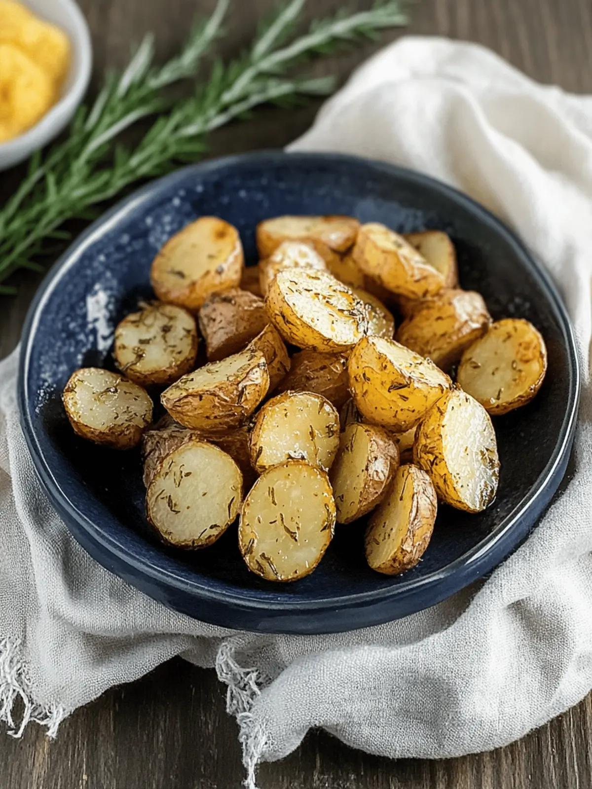 Rosmarinkartoffeln aus der Heißluftfritteuse