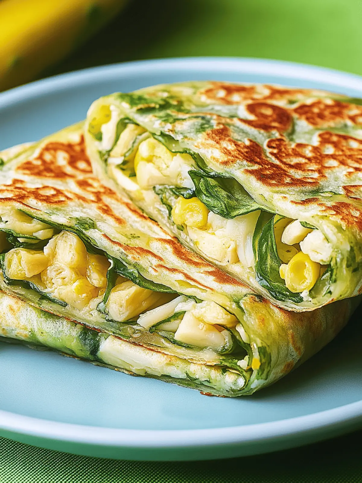 Zucchini-Frühstücks-Tortillas
