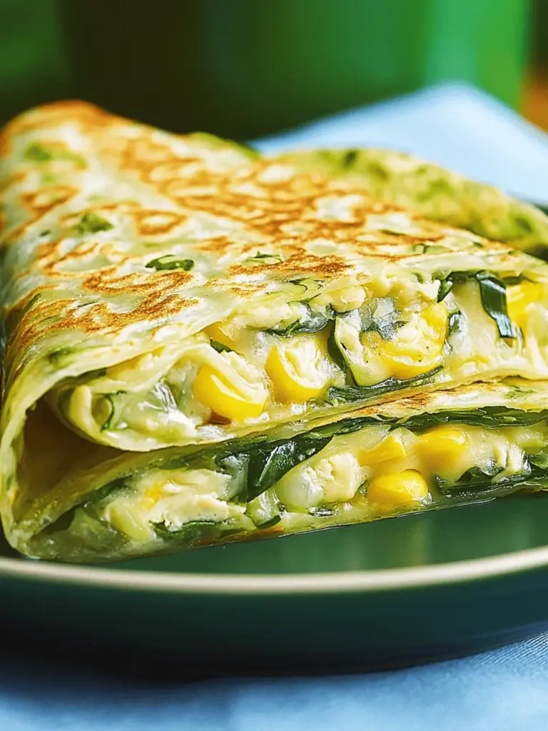 Zucchini-Frühstücks-Tortillas
