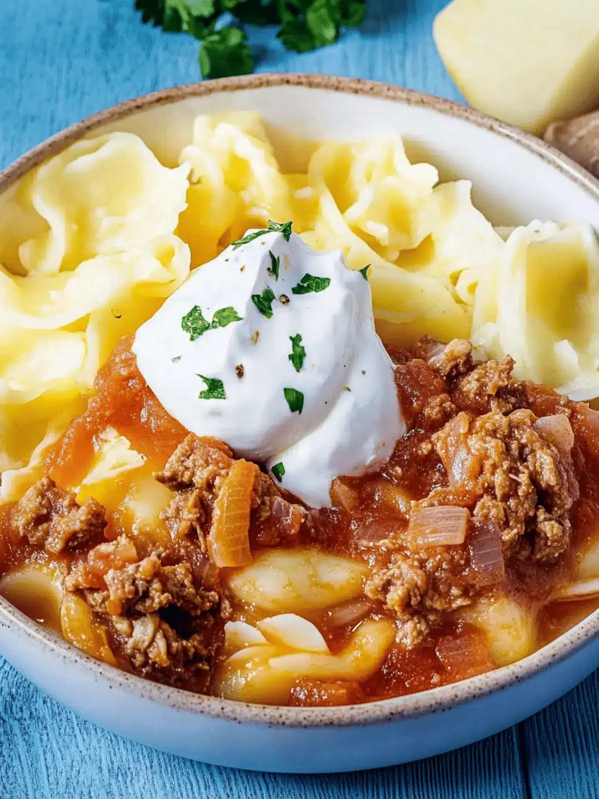 Schmorkohl mit Hackfleisch