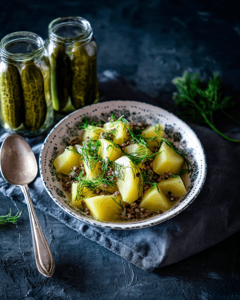 Schmorgurken mit Hackfleisch und Dill – Ein traditionelles Sommergericht