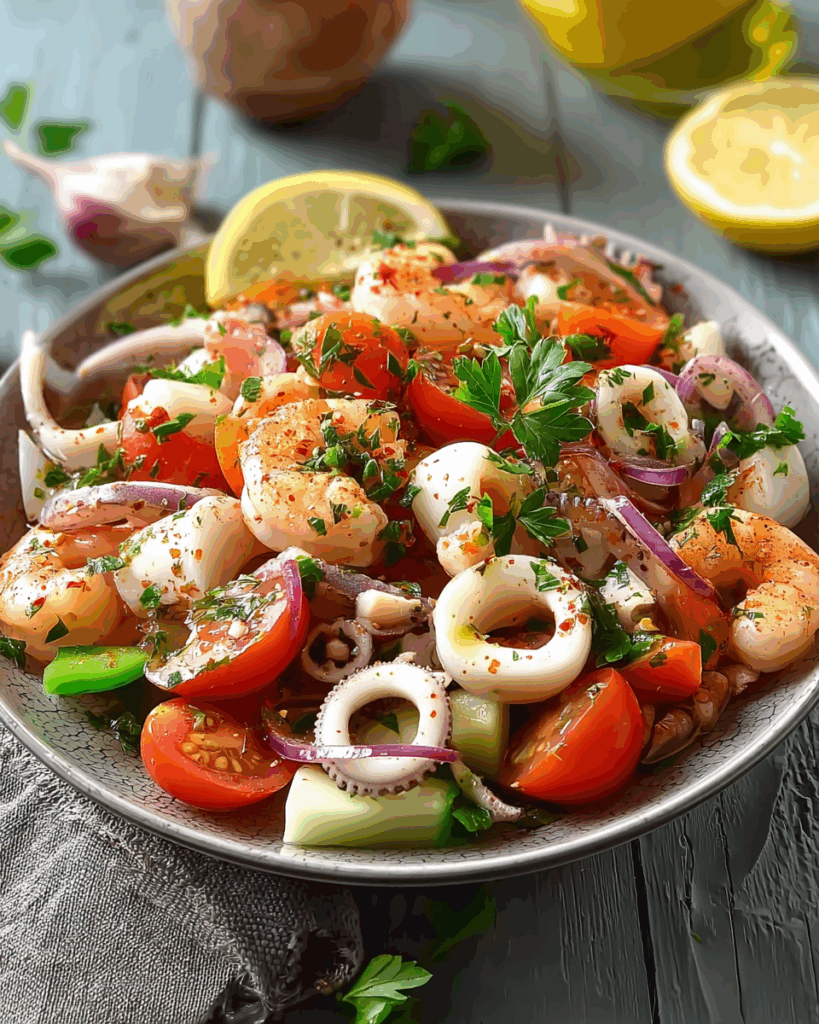 Italienischer Meeresfrüchtesalat – Ein erfrischendes, mediterranes Meisterwerk