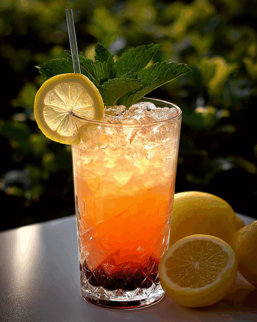 Alkoholfreier Cocktail Florida – Ein fruchtiger Genuss für heiße Sommertage