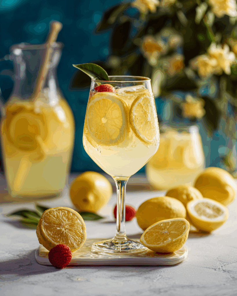 Limoncello Sangria – Ein erfrischender italienisch inspirierter Cocktail