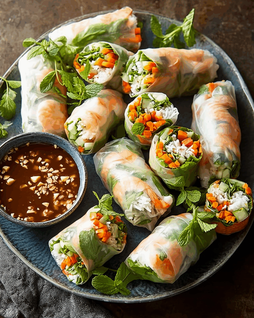 Köstliche Reispapier-Rollen – 5 Einfache Rezepte zum Ausprobieren