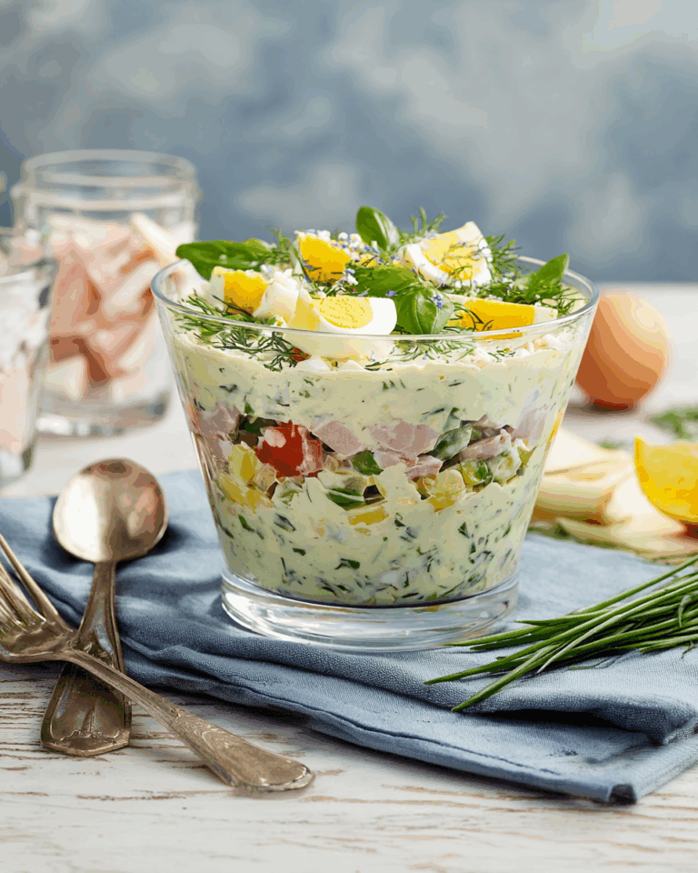 Schichtsalat – Ein bunter Partyklassiker für jeden Anlass