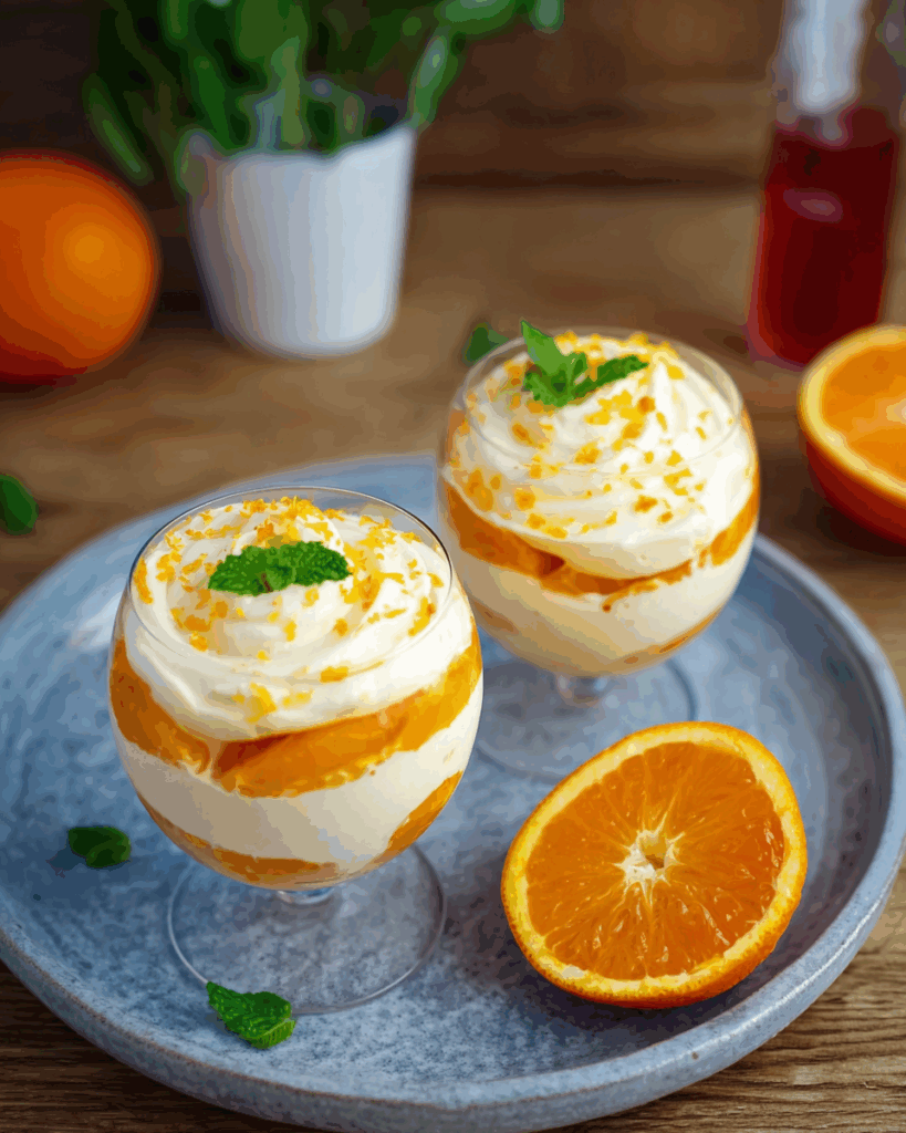 Cremiges Aperol-Orangen-Eis – Ein erfrischendes Sommerdessert