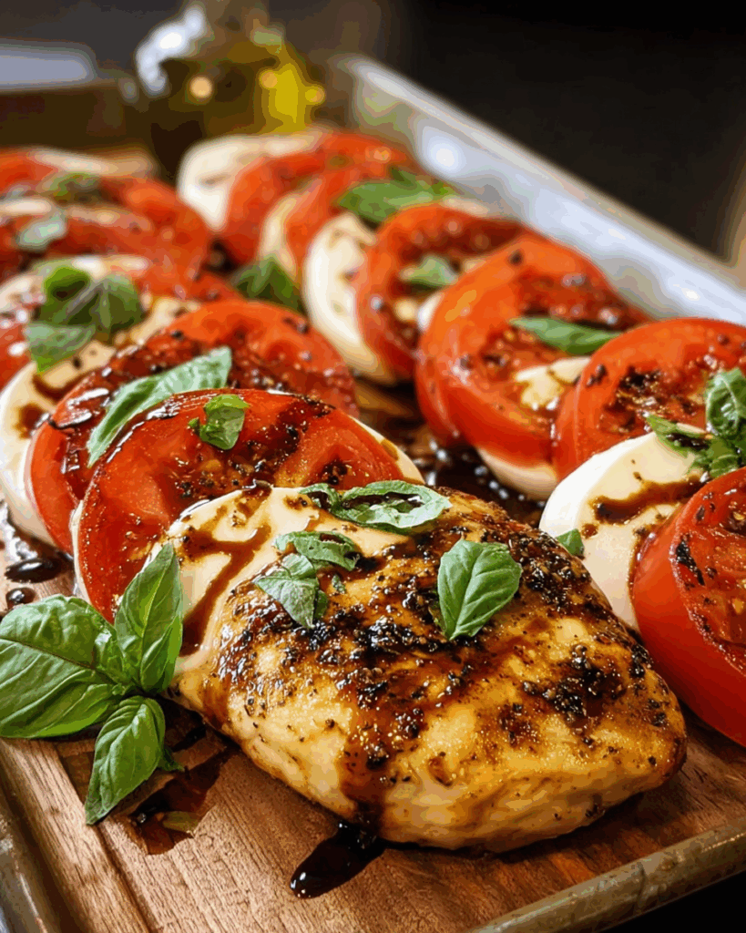 Caprese Hähnchen – Lecker und erfrischend genießen