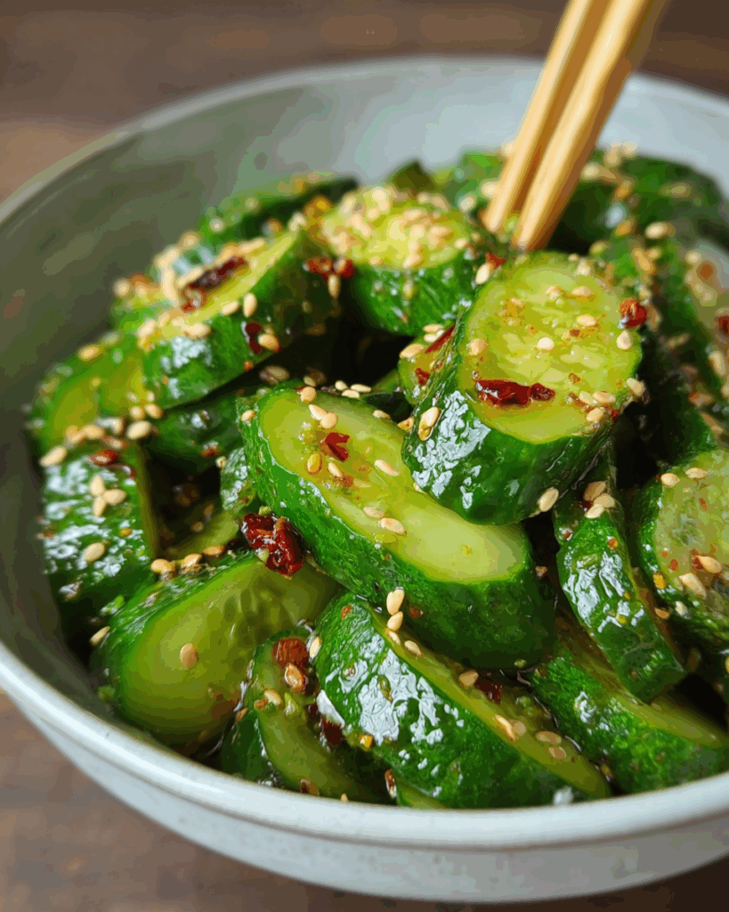 Asiatischer Gurkensalat – Ein erfrischendes, würziges Geschmackserlebnis