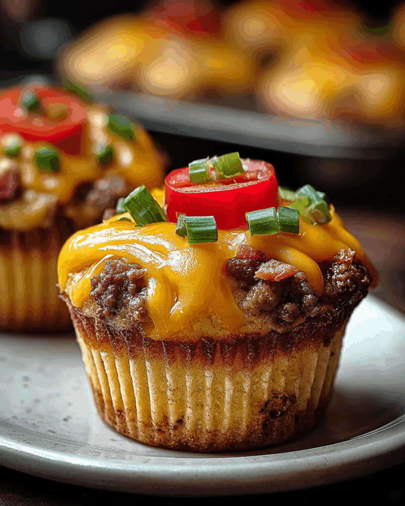 Cheeseburger-Muffins – Ein herzhaftes Fingerfood für jede Gelegenheit