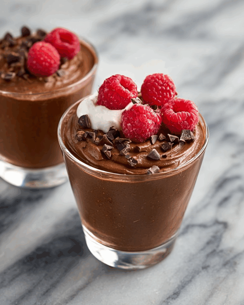 Vegan Schokoladenmousse – Ein dekadenter Genuss aus Avocado und Kakao