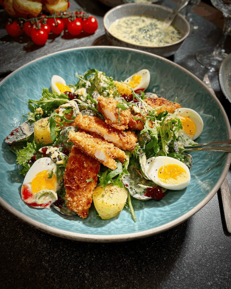 Steirischer Backhendlsalat – Ein Klassiker der österreichischen Küche