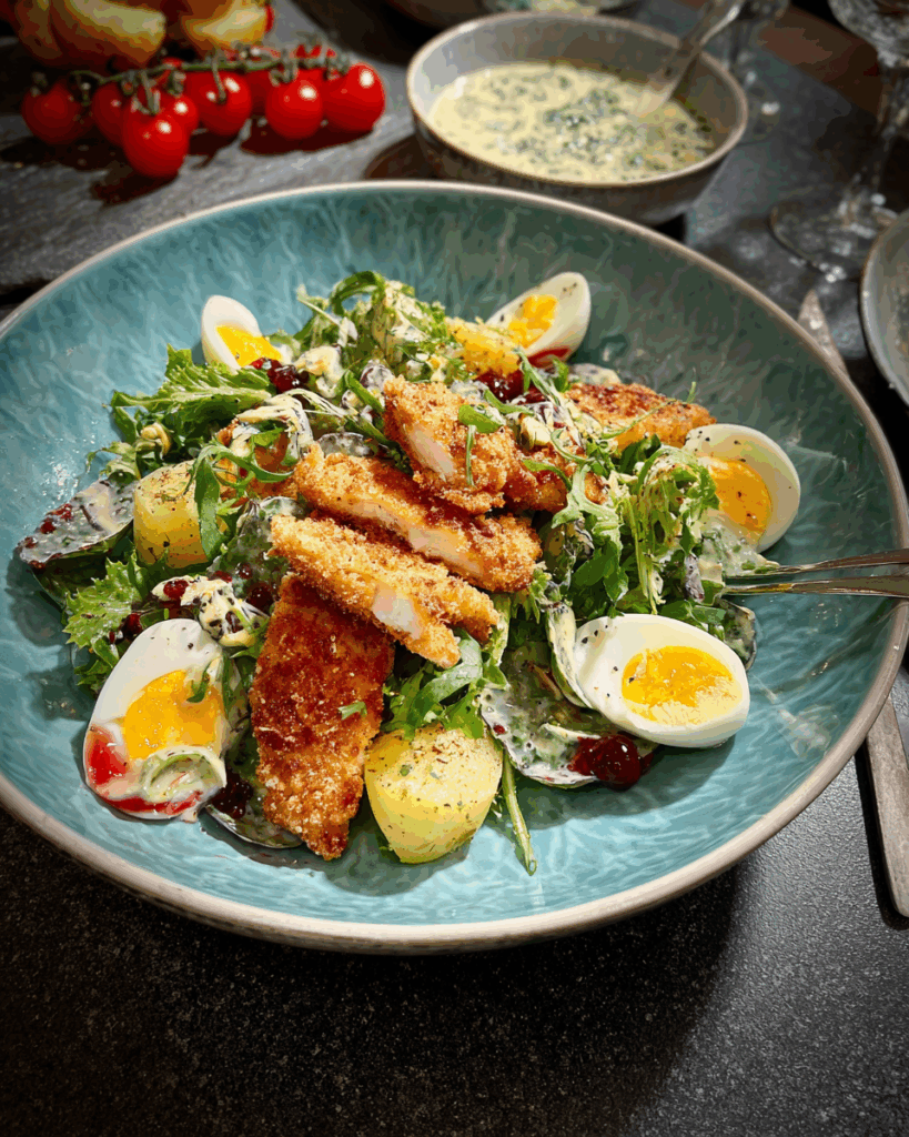 Steirischer Backhendlsalat – Ein Klassiker der österreichischen Küche