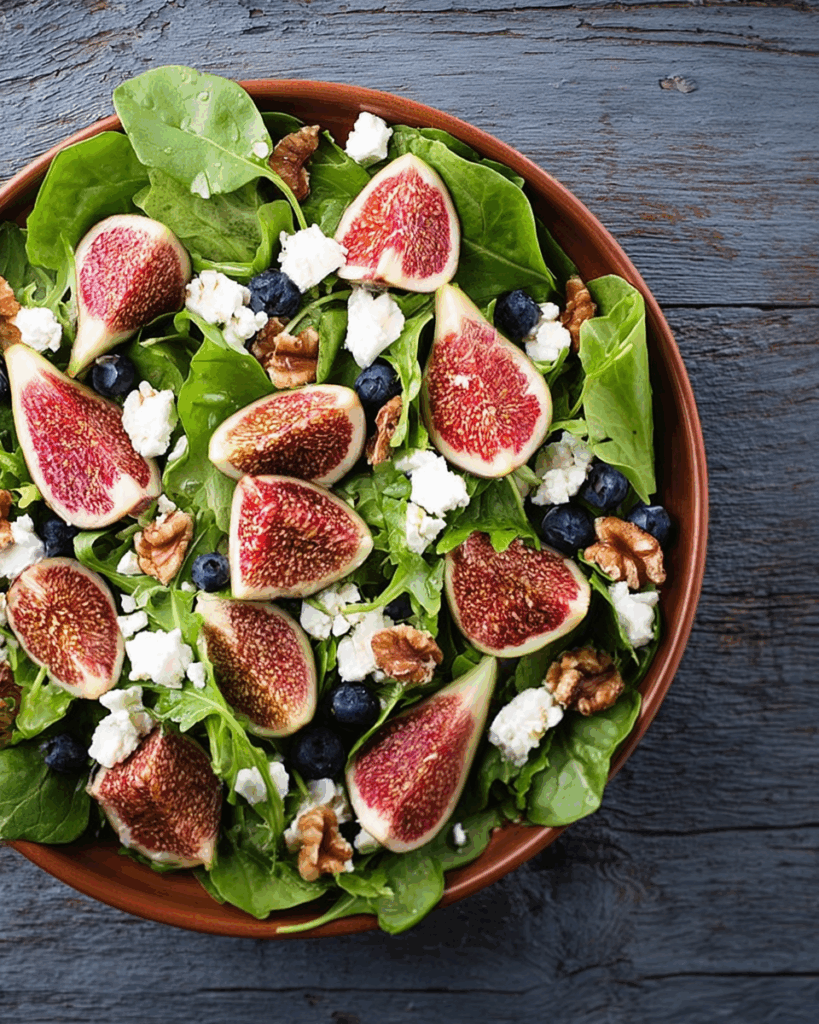 Sommersalat mit frischen Feigen – Ein erfrischendes, gesundes und geschmackvolles Gericht für heiße Sommertage