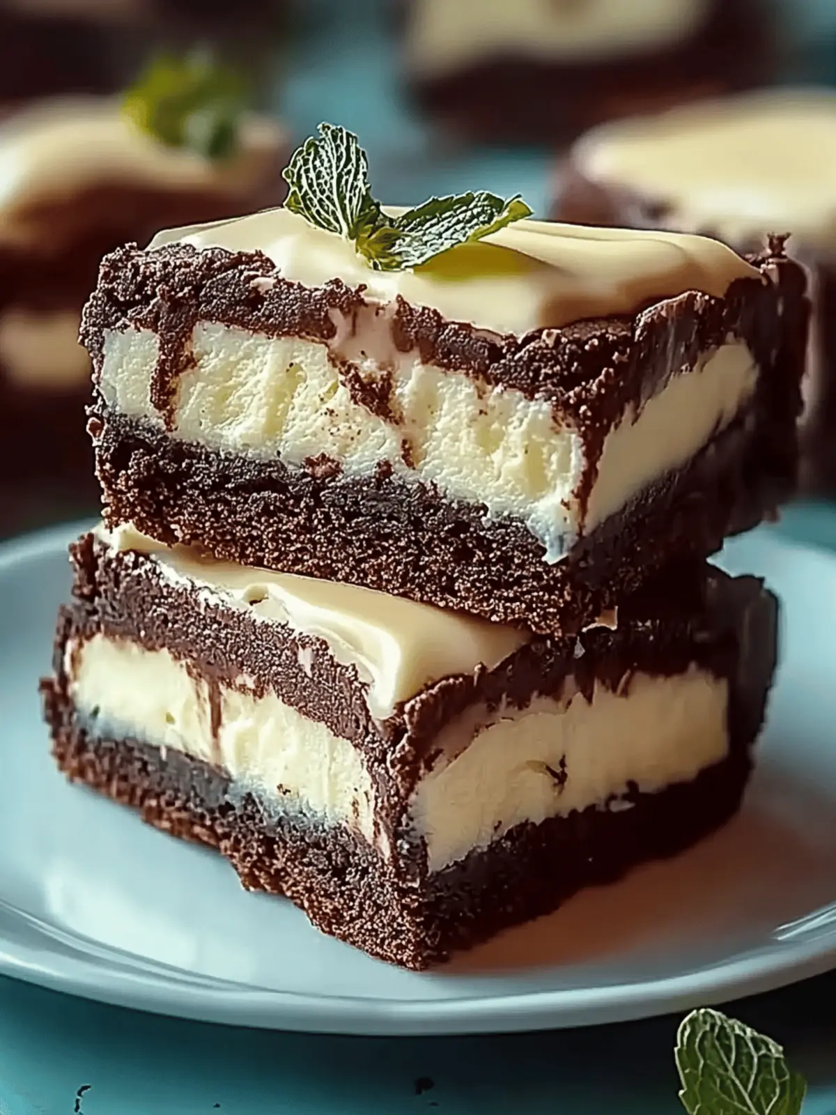 Frischkäse-Brownies