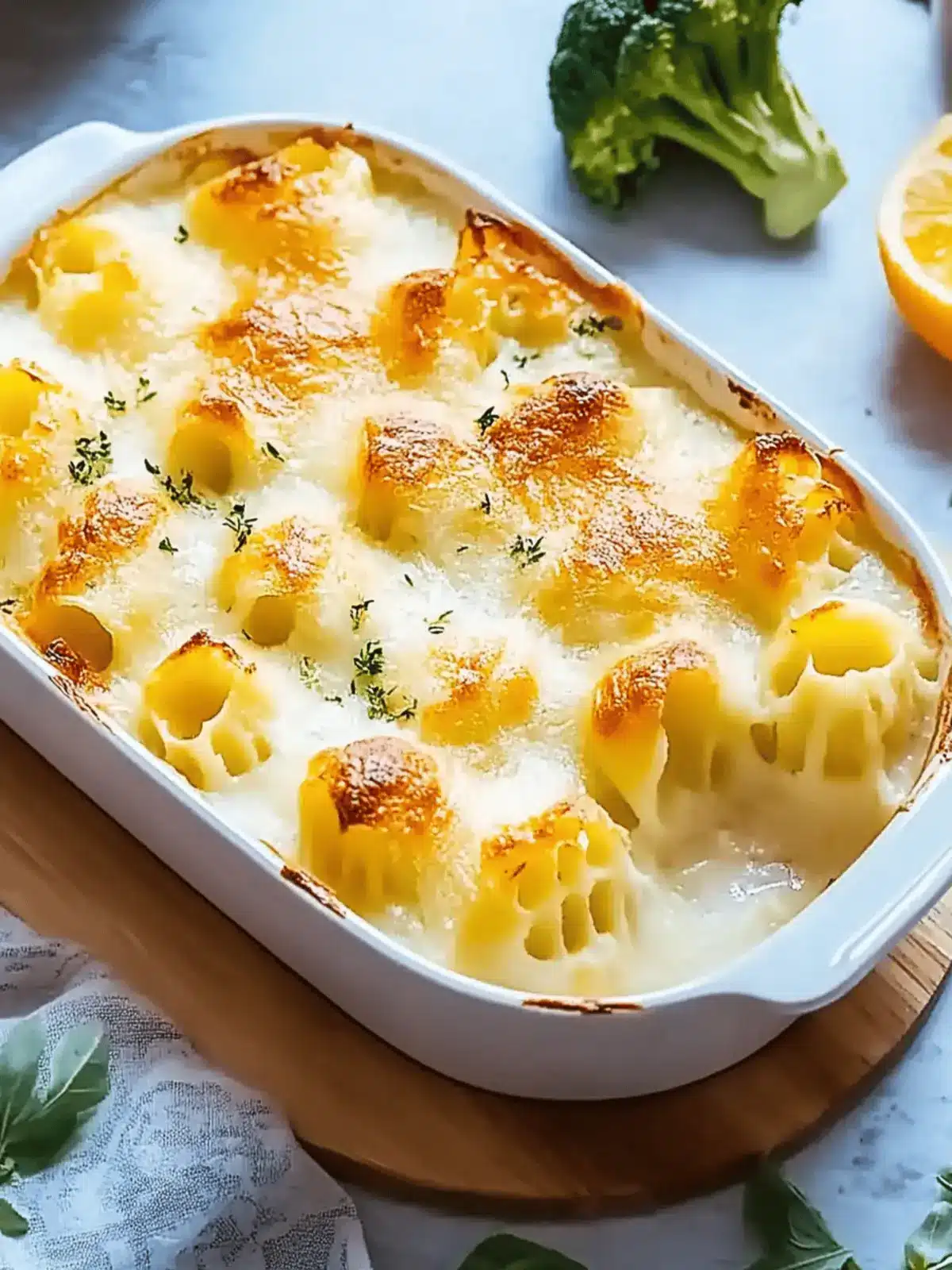 Überbackener Ofen-Kohlrabi