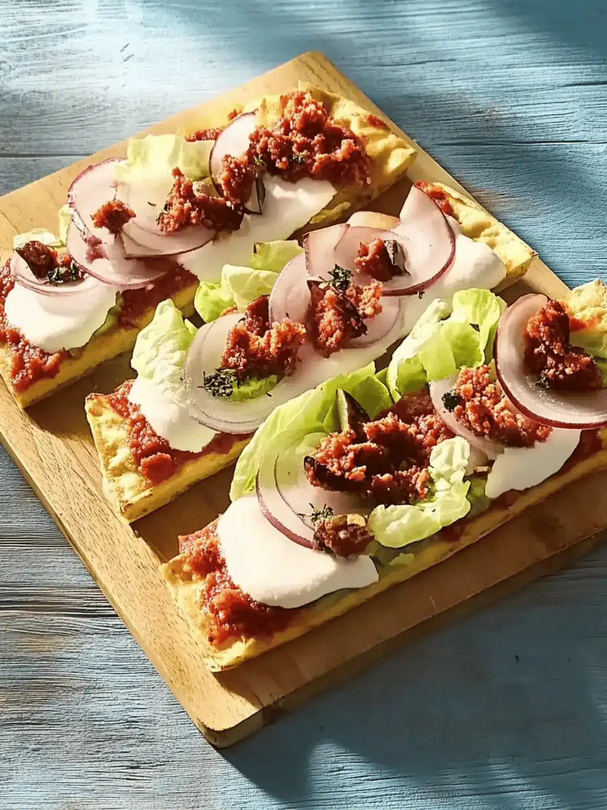 Hackfleischpizza