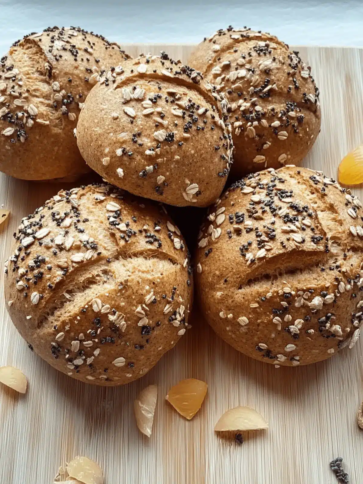 Körnerbrötchen selber machen