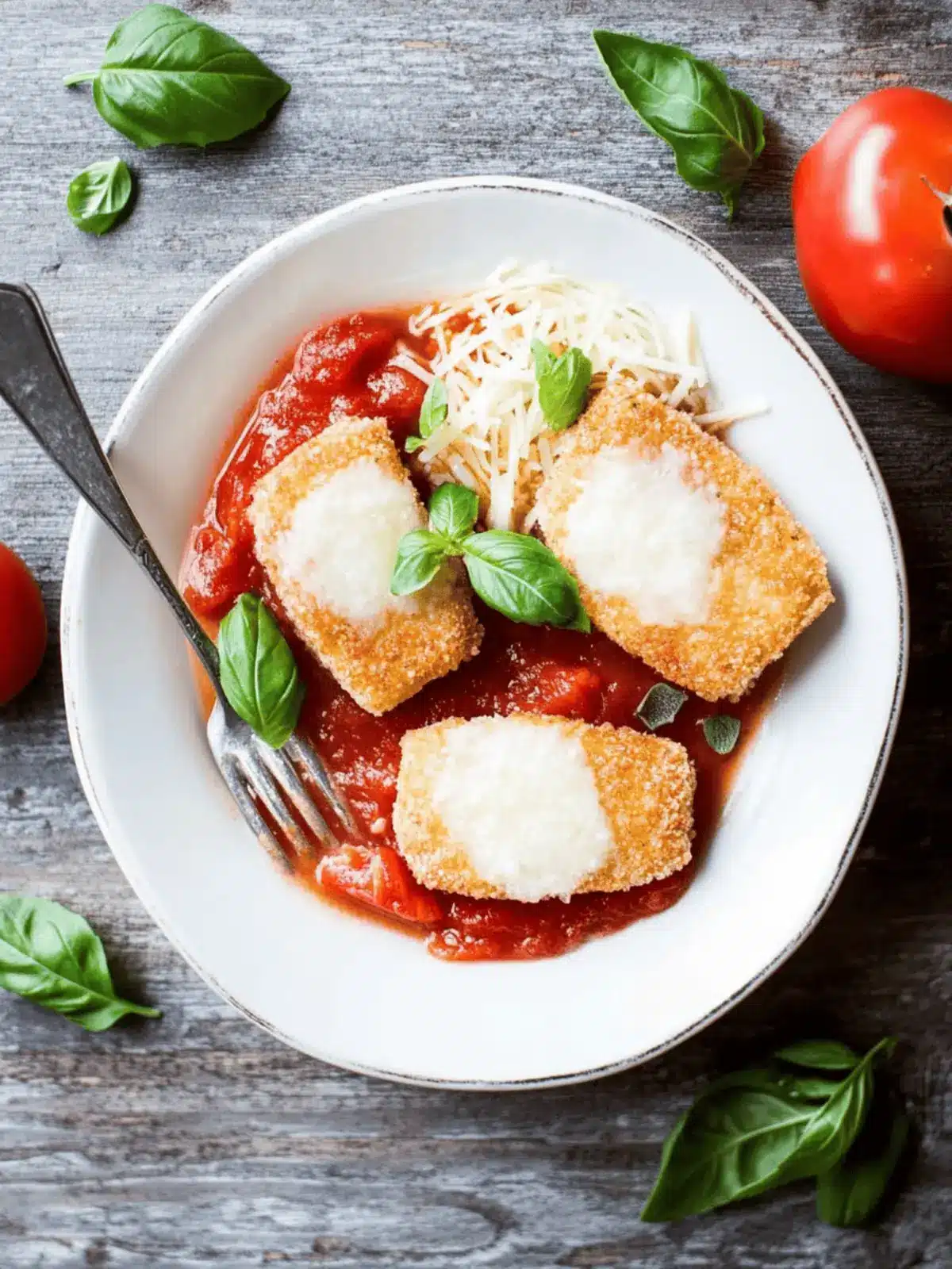 Hühnchen in Parmesankruste
