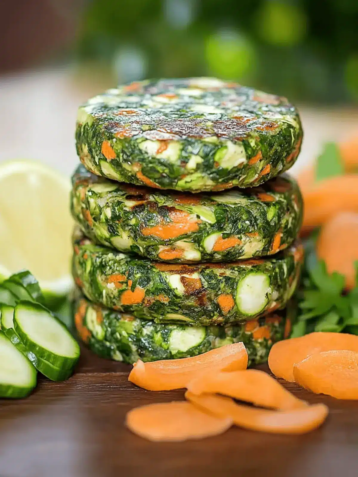 Vegane Zucchini-Puffer