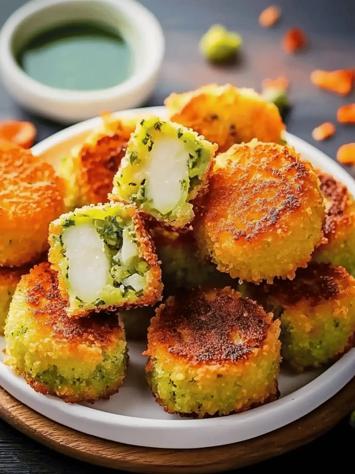 Brokkoli Käse Nuggets