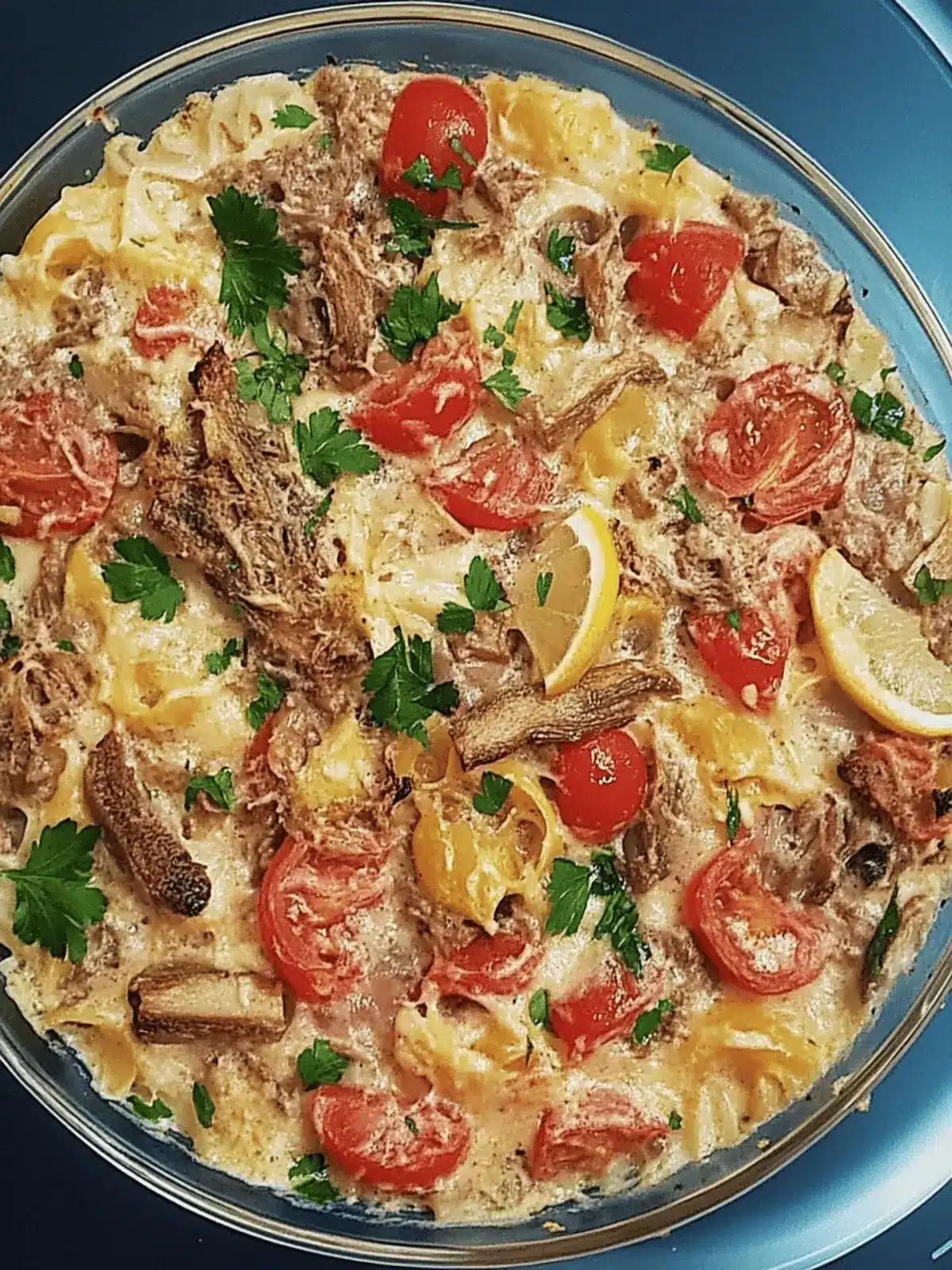 Gyros-Spätzle Auflauf