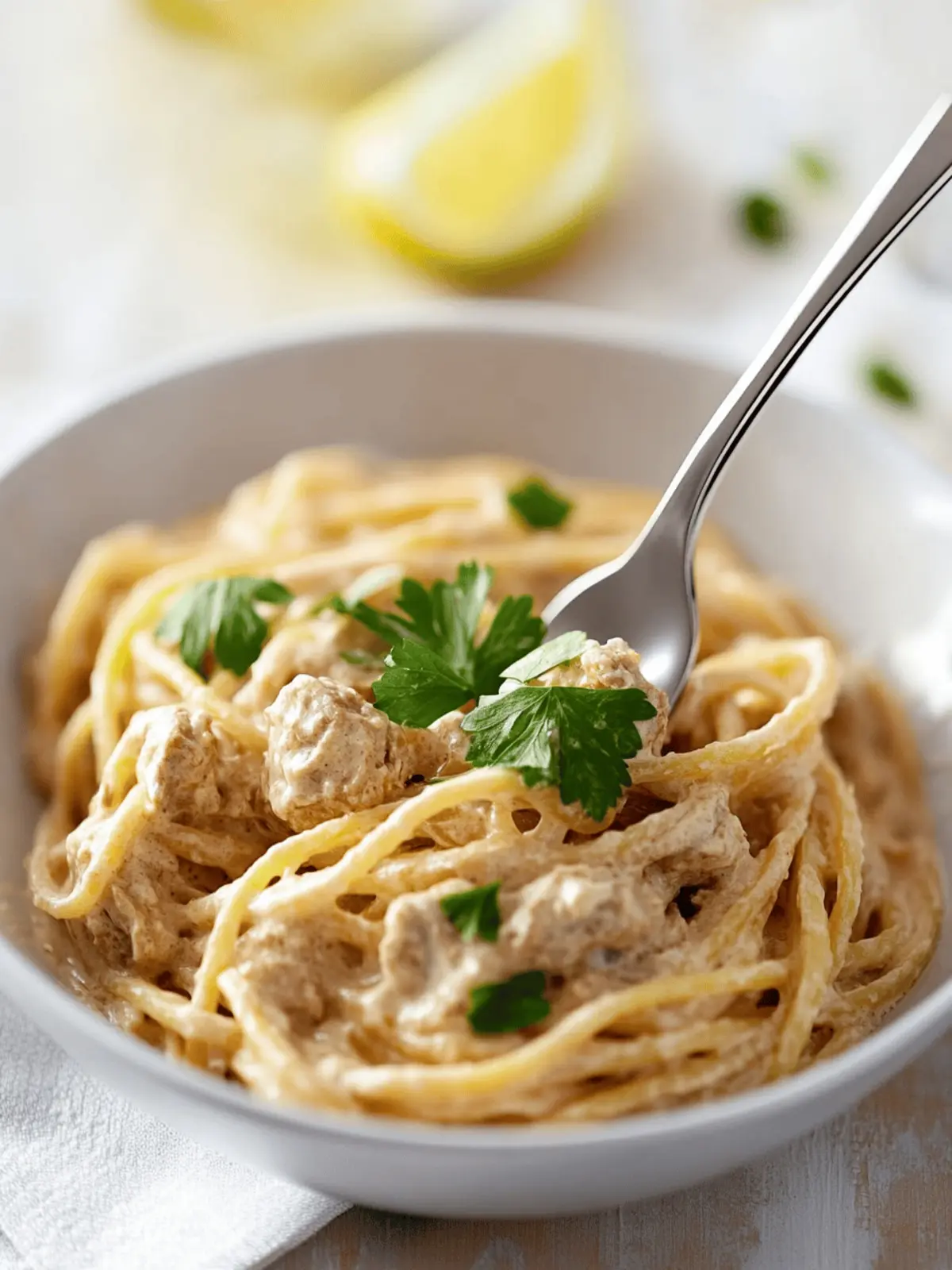 Vegane Blumenkohl Carbonara