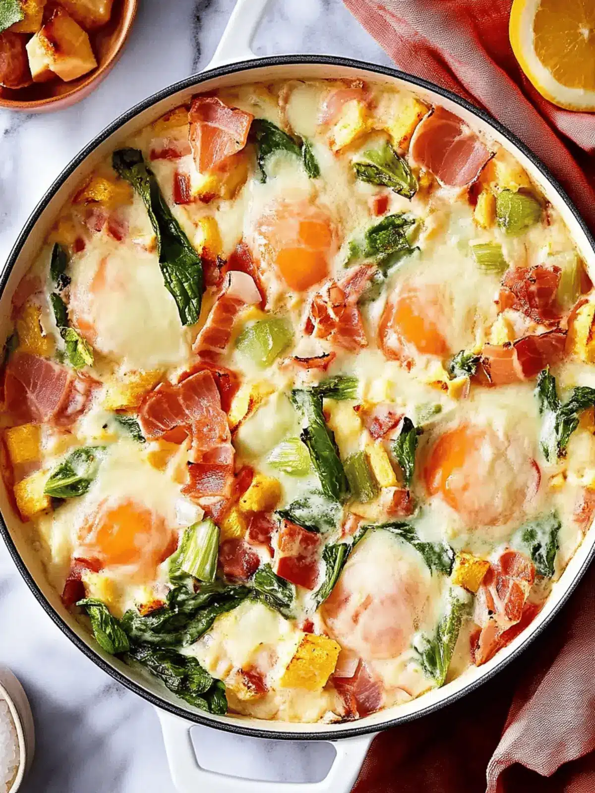 Wirsing-Kasseler-Shakshuka