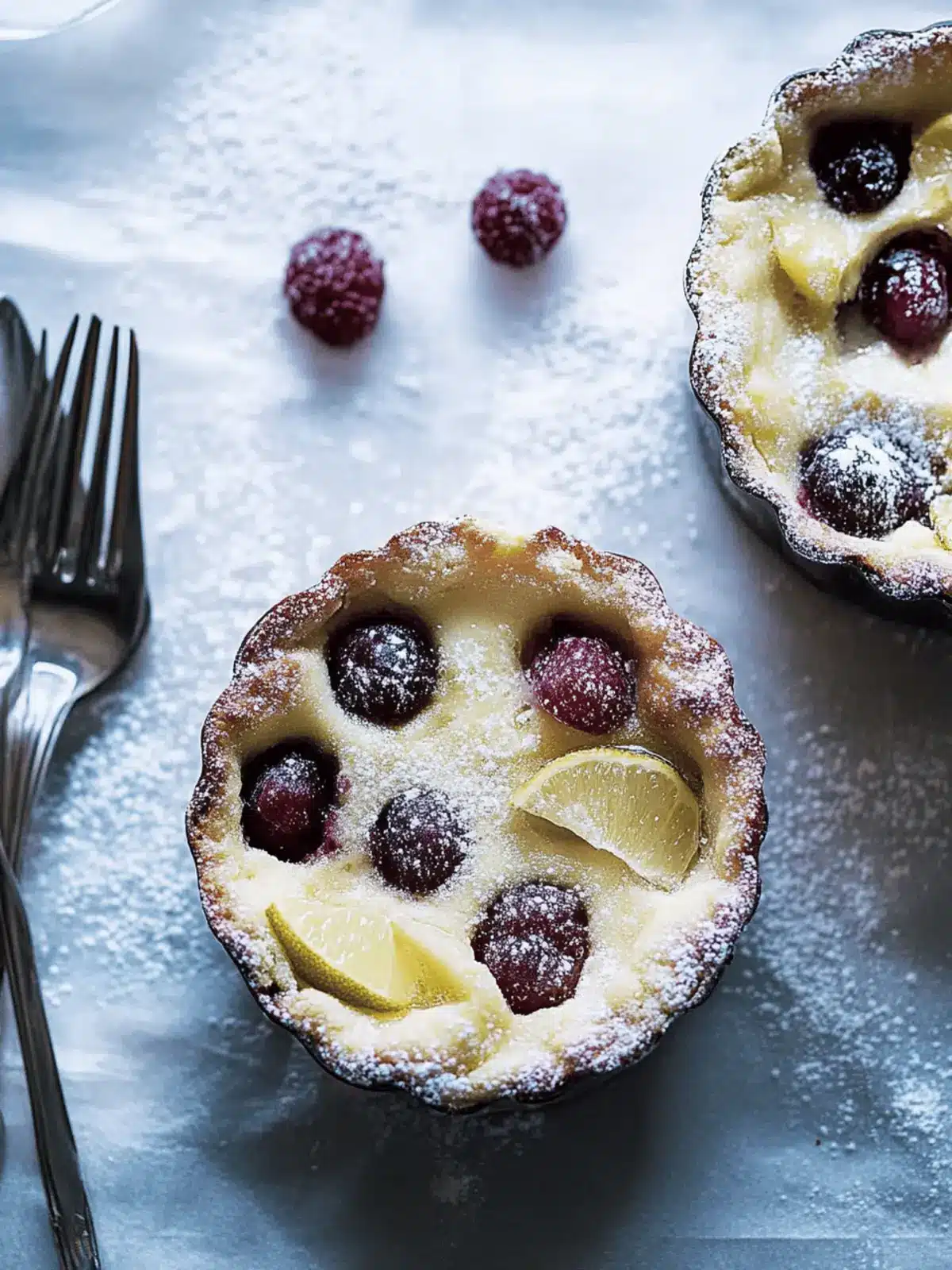 Clafoutis mit Kirschen