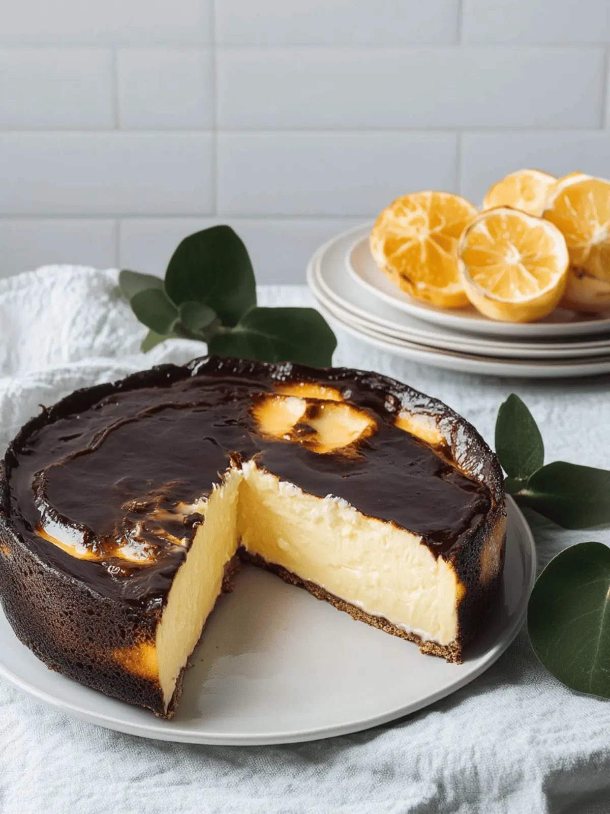 Basque Käsekuchen