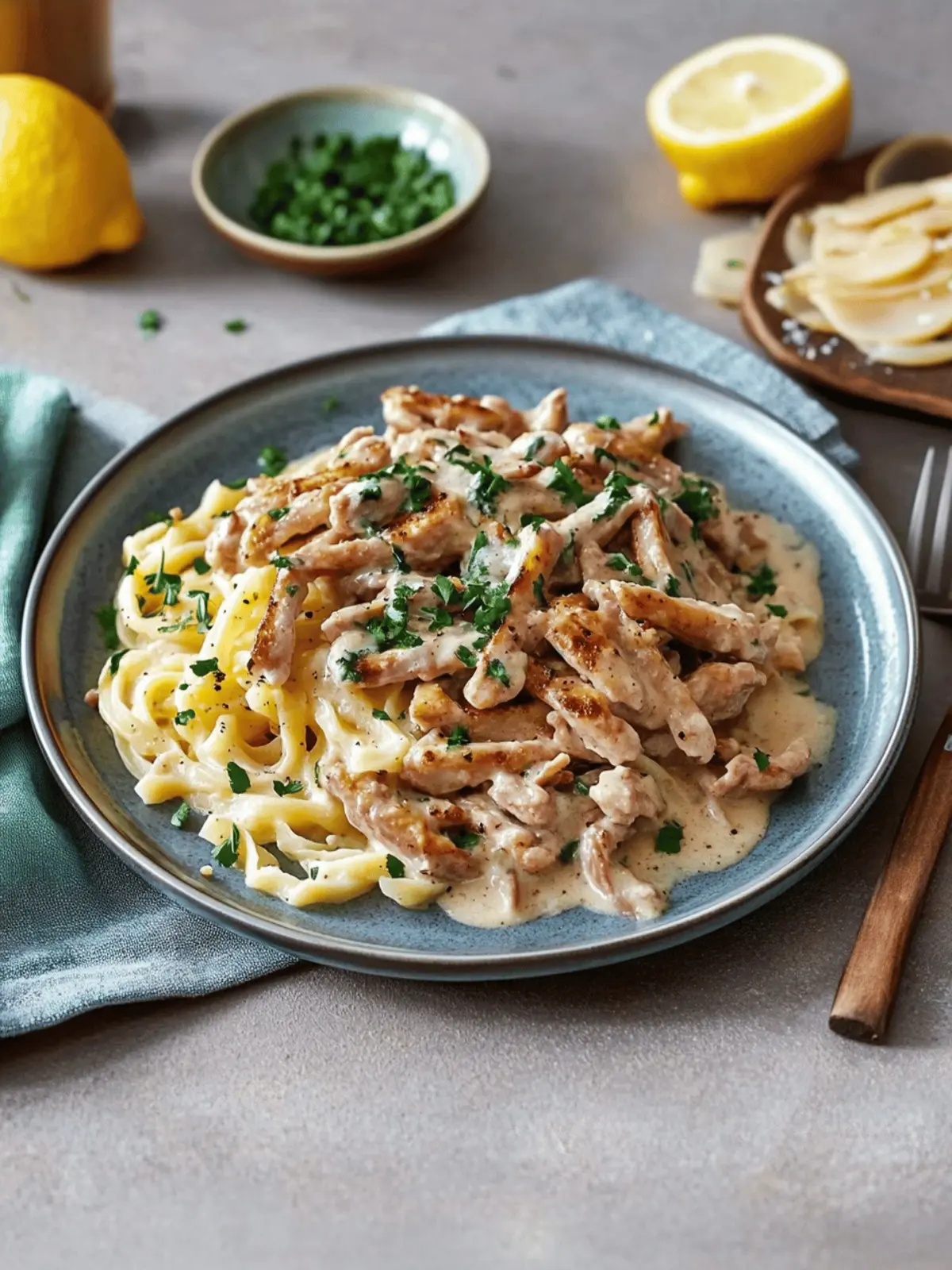 Putengeschnetzeltes mit Spätzle