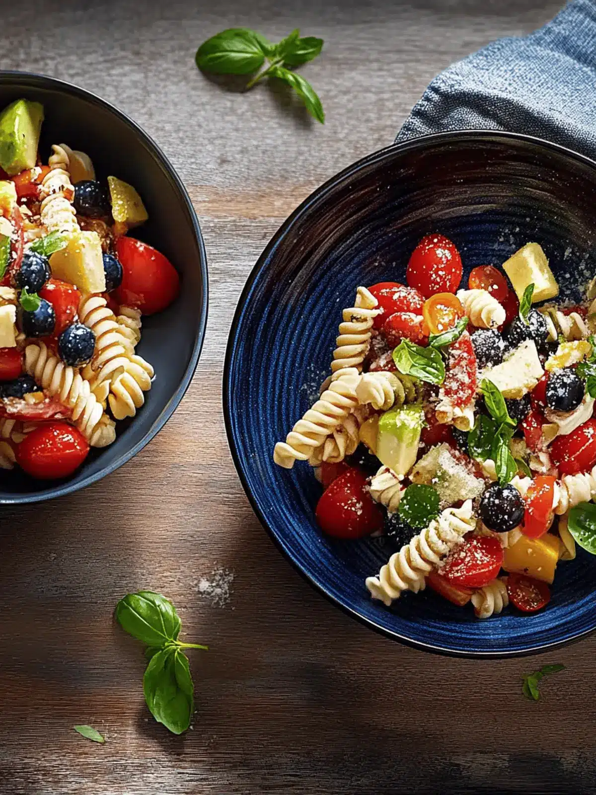 Sommerlicher Nudelsalat