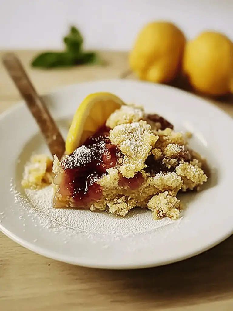 Zwetschgen-Crumble