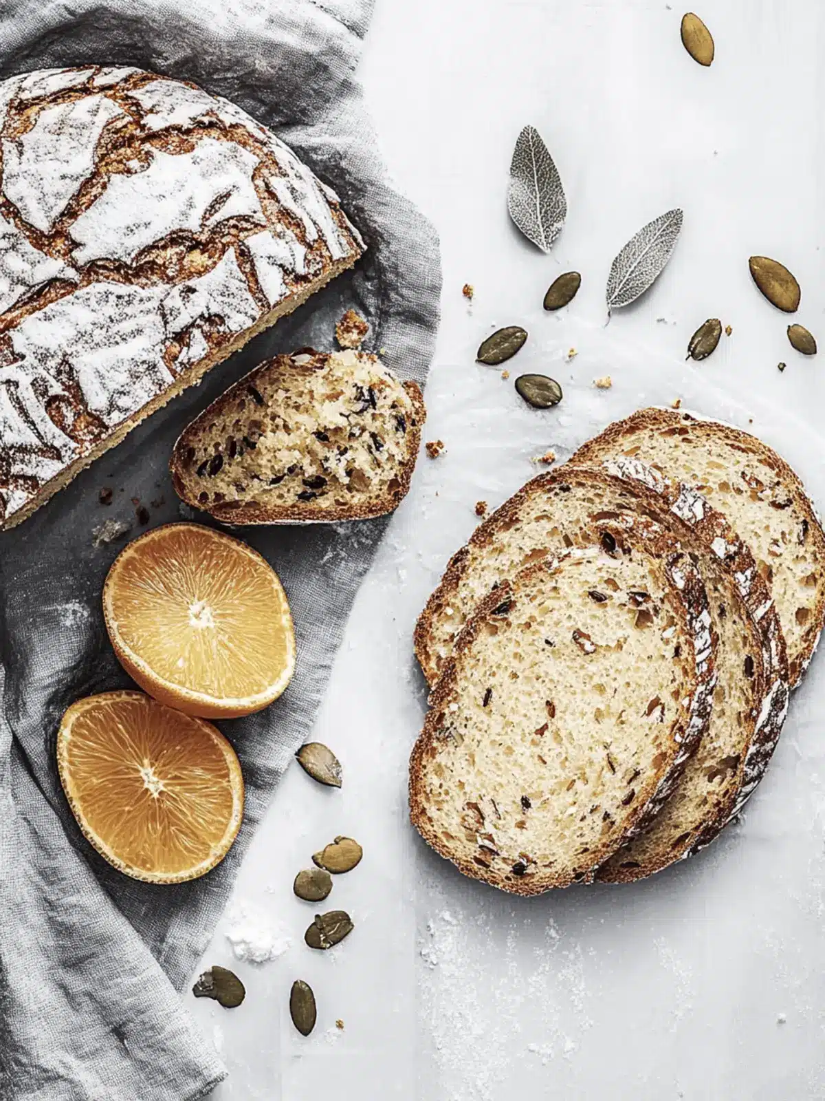 Low-Carb-Brot mit Sonnenblumenkernen