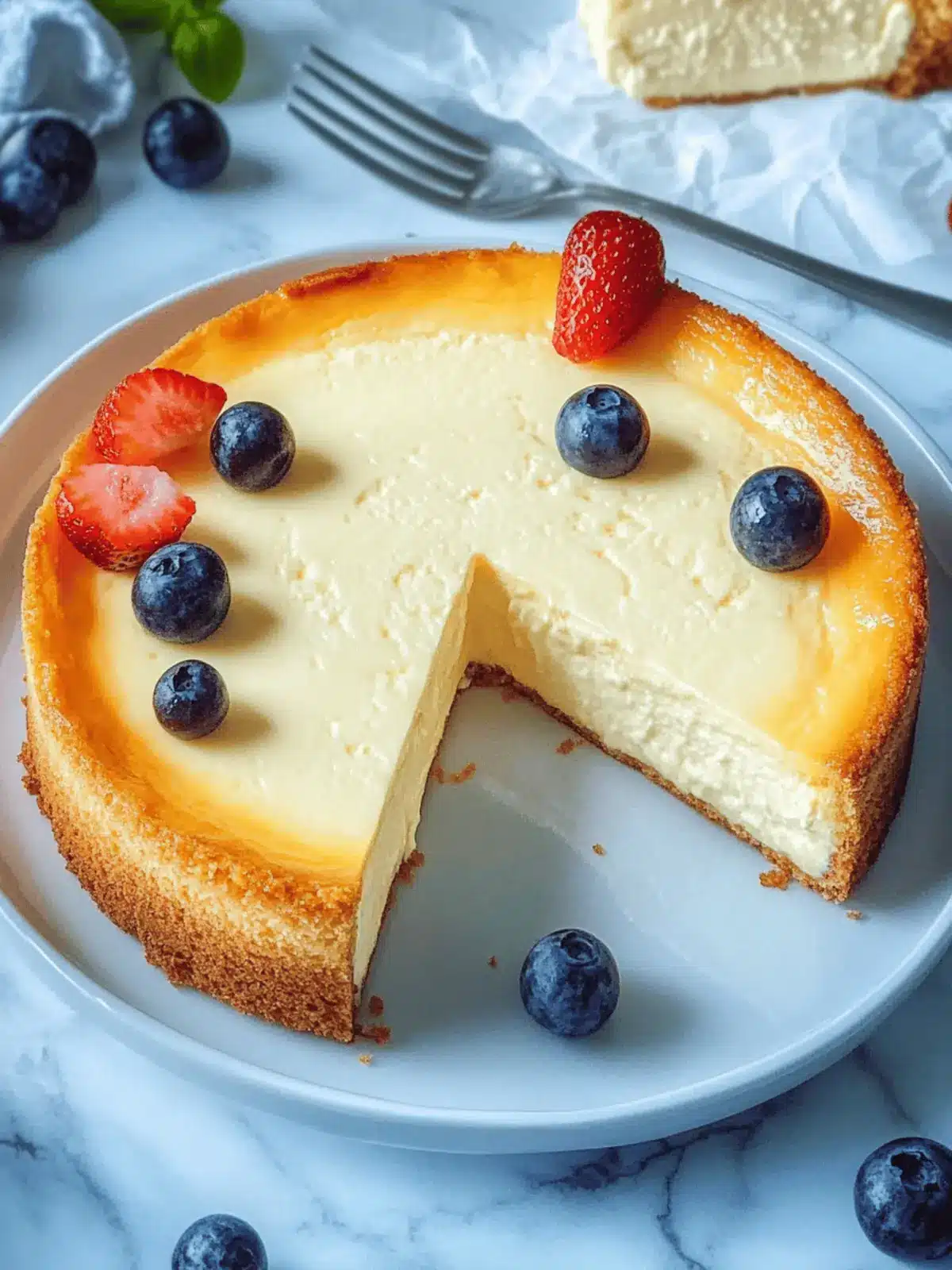Niedrig Kohlenhydrat Käsekuchen