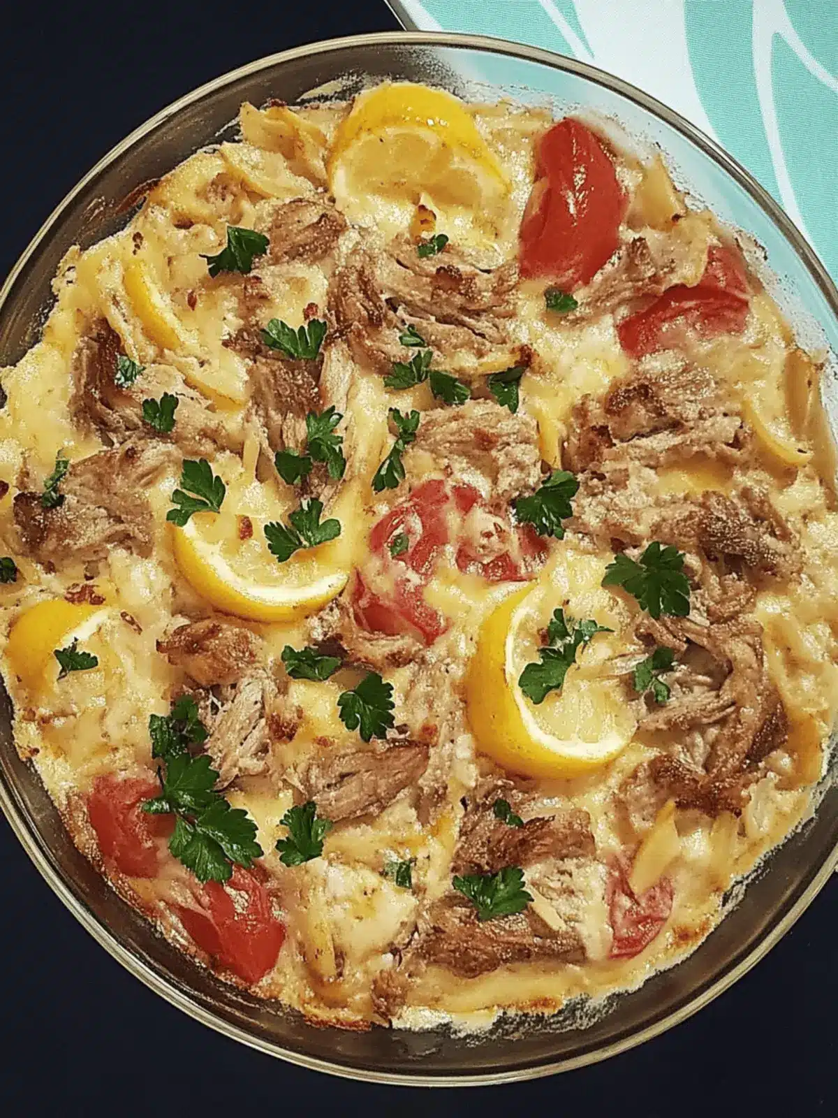 Gyros-Spätzle Auflauf