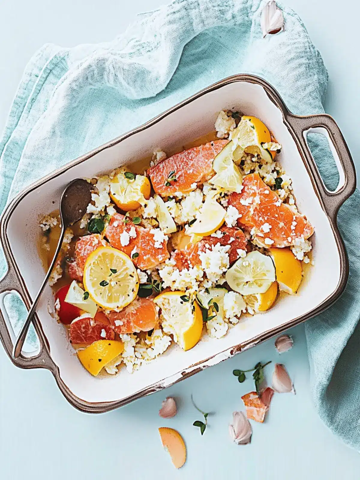 Low-Carb-Lachs mit Ofengemüse