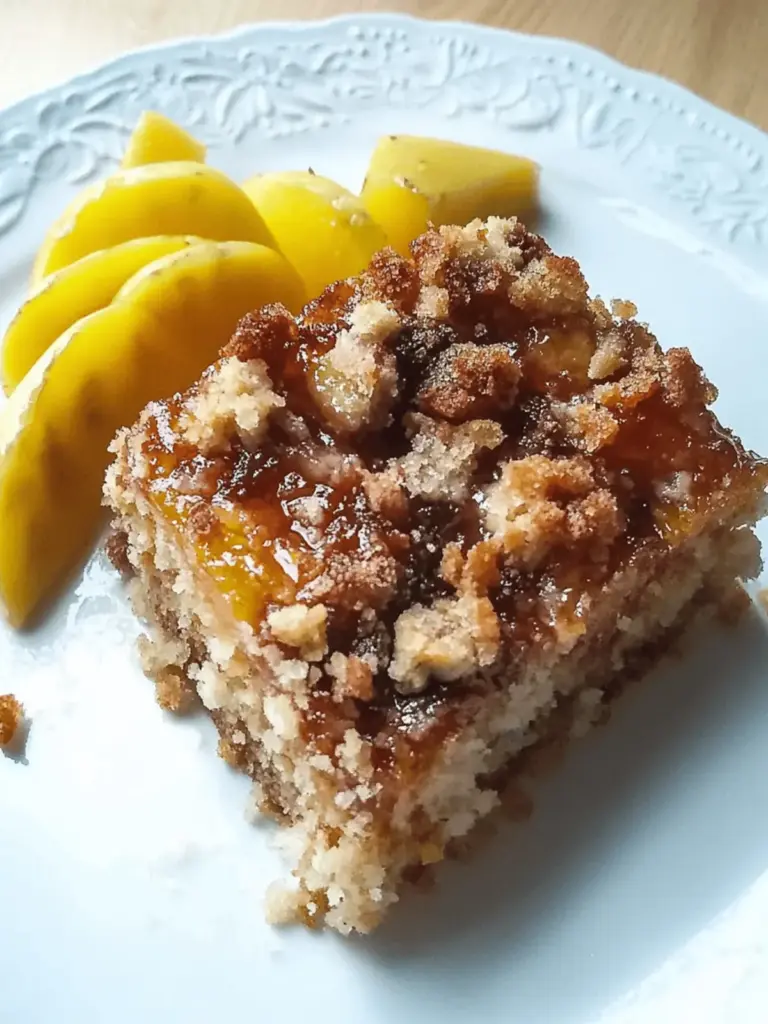 Birnenkuchen mit Walnüssen