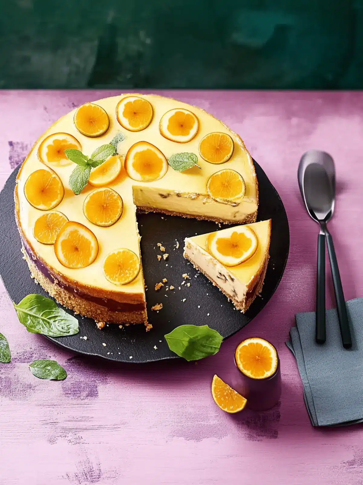 Glutenfreier Käsekuchen