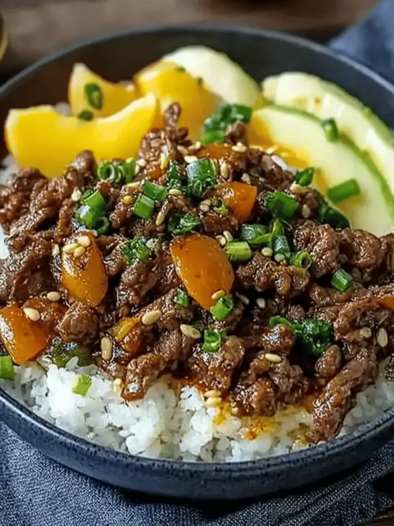 Bulgogi mit Hackfleisch