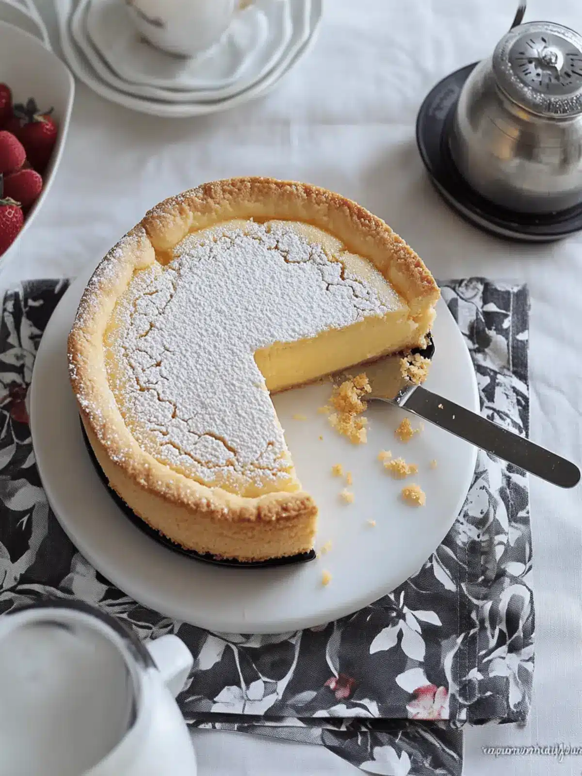 Cremiger Käsekuchen