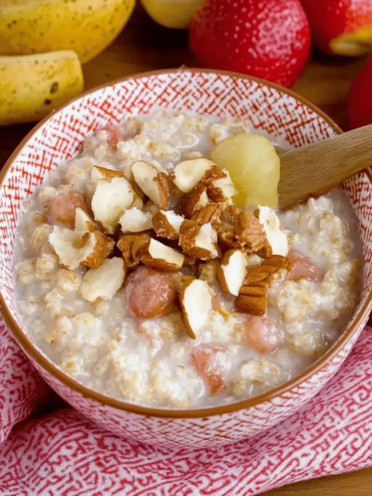 Apfel-Zimt-Porridge