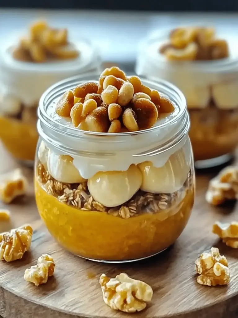 Bananenbrot Overnight Oats gesunder Start